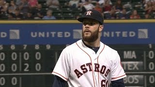 ARI@HOU: Keuchel dominates D-backs over eight frames