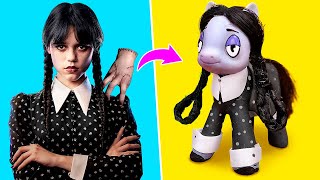 Addams Family Become a Pony / 30 Doll DIYs