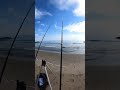 pêche en bord de mer pêche fishing surfcasting