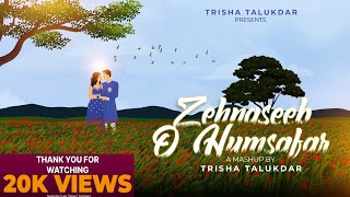 Zehnaseeb x O Humsafar | Valentine's Day Special | Cover Song |  Romantic Mashup | Trisha Talukdar