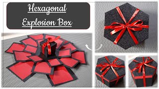 Hexagonal Explosion Box/Explosion Box/ Full Tutorial