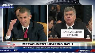 MUST WATCH: Full Republican Counsel Grills Witnesses at Impeachment Hearing