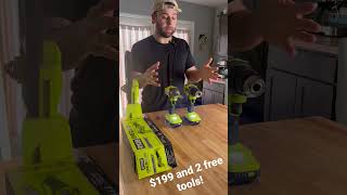 FREE RYOBI CHAINSAW?! CRAZY DEAL #ryobi #tools