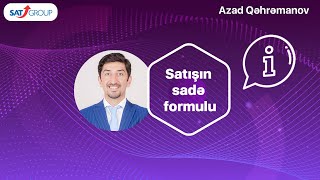 Azad Qəhərmanov | Satışın ən sadə formulu | Təlimçi