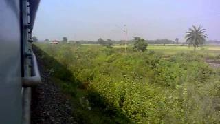 220 KMPH crossing:- Up Ispat Express meets Dn Jnaneswari Express