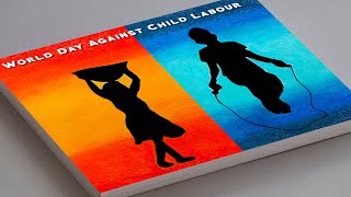STOP CHILD LABOUR DRAWING | LABOUR DAY POSTER DRAWING COMPETITION | HAPPY CHILDREN'S DAY DRAWING