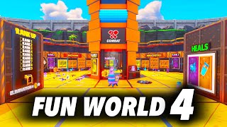 FORTNITE FUN WORLD 4 by blob - MAP CODE: 8552-3961-8164