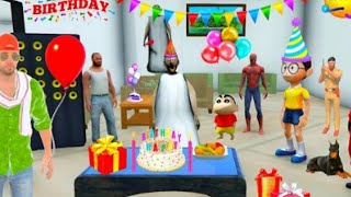 🤩 Granny Ki Happy Birthday Party 🥳💥 Indian Theft Auto 💥😱 Indian Bike Driving 3d 💥🎉 New update Cheat