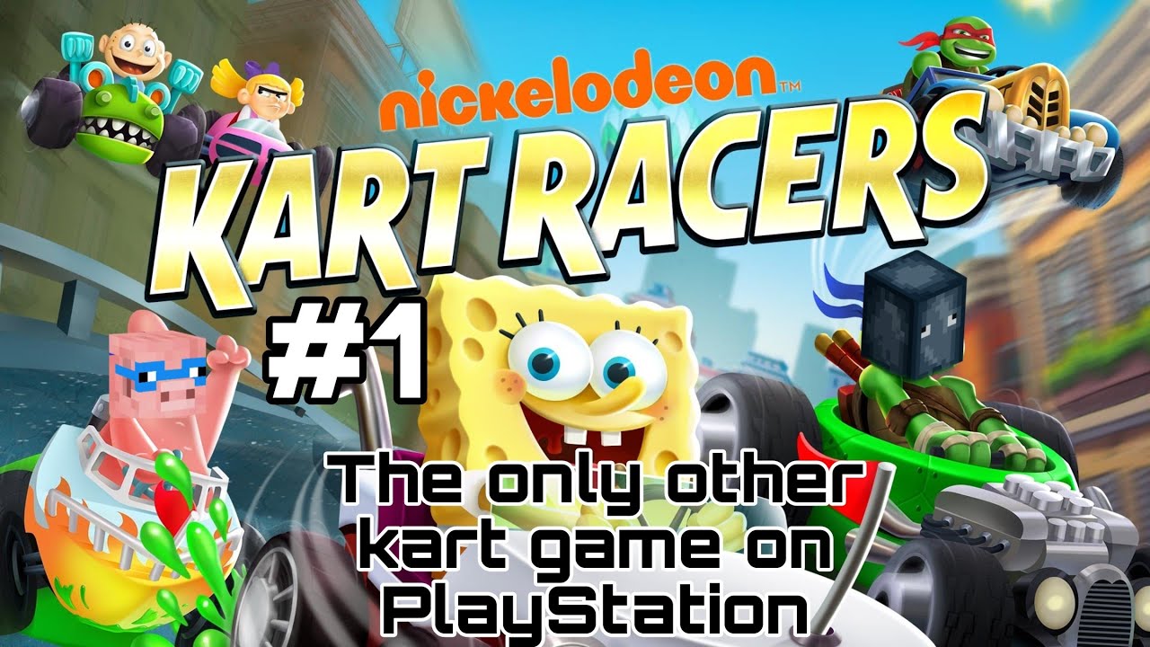 Nickelodeon Kart Racers Spongebob Tokyo Drift Youtube
