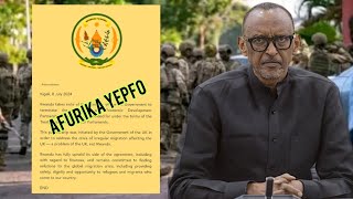 INTAMBARA YERUYE 🚨U RWANDA RUSOHOYE ITANGAZO RY'UBURAKARI KURI AFURIKA YEPFO 😱ISI YOSE IGWA MUKANTU.