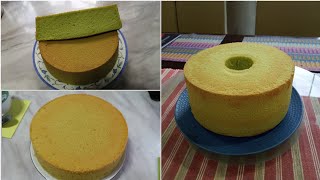 斑蘭戚風蛋糕 How to make Pandan Chiffon Cake