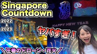 【最新】超ド派手なエンタメショー！3年ぶりのシンガポール年越しカウントダウンが想像以上に凄すぎた。｜STAR ISLAND SINGAPORE 2022-2023