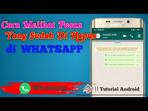 Cara Melihat Pesan Whatsapp Yang Di Hapus - Tutorial Android - YouTube