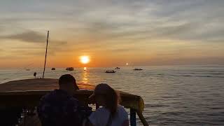 Siem Reap - Racing toward the sunset on Tonle Sap Lake #cambodia #tonlesap #siemreap #lake #sunset