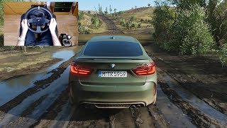 Forza Horizon 4 - 900HP BMW X6 M - OFF-ROAD with THRUSTMASTER TX + TH8A - 1080p60FPS