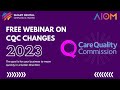 CQC Changes 2023 Webinar | Smart Dental Compliance & Training #webinar #dentalcare #cqc