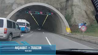 Akçaabat'tan Trabzon'a Yolculuk | Söğütlü, Akyazı Tüneli,  Beşirli, Aydınlıkeveler