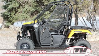 ATV Television Test - 2015-2016 Honda Pioneer 500