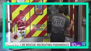 Pasco County Fire Rescue to pay costs in effort to boost paramedic recruitment
