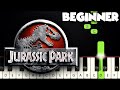 Theme from Jurassic Park | BEGINNER PIANO TUTORIAL + SHEET MUSIC by Betacustic
