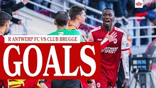 GOALS I R ANTWERP FC 2-1 CLUB BRUGGE I #JPL MD24 I 2024 - 2025