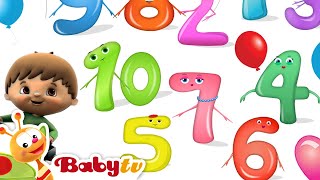 Sayım Şarkısı | Charlie \u0026 the Numbers ile 1'den 10'a kadar sayılarla tanışın | BabyTV Türkçe