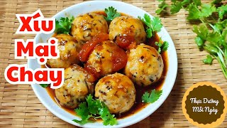 Chia sẻ cách làm Chả Xíu Mại Chay săn chắc thơm ngon, rất đơn giản