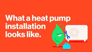 What a heat pump installation looks like | E.ON Next