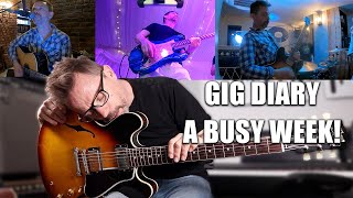 Gig Diary - UK Pro Musician VLOG - with my Quad Cortex, James Tyler Guitars \u0026 Gibson ES335