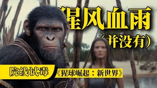 刘老师说电影 |《猩球崛起4：新世界》如鲠在喉，想要科教猩国有什么错！