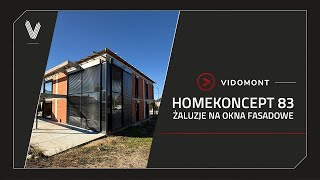 HOMEKONCEPT 83 Mława - Żaluzje na Okna Fasadowe