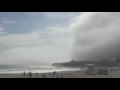 bizarre fast moving wall of fog caught on camera