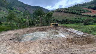 COMEÇANDO A LATERAL DO AÇUDE…A LAMA TÁ BEM MOLHADA parte 06