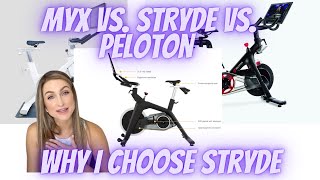 Stryde Bike vs Peloton vs Myx Fitness: A Review