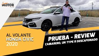 Al volante del Honda Civic 2020 / Review Honda Civic Sport Plus / SuperMotor.Online / T5 - E40