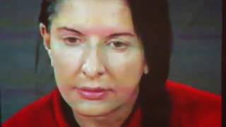 Marina Abramovic 'Artist is present' (Artystka obecna) fragm., 2010, 2019.07.27 15:42:47