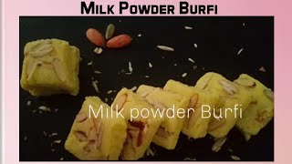 ಮಿಲ್ಕ್ ಪೌಡರ್ ಬರ್ಪಿ 15 ನಿಮಿಷದಲ್ಲಿ /Milk powder Burfi Recipe