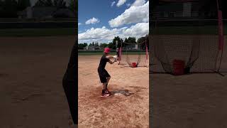 Hitting nukes with snapped bat!! #baseball #bombs