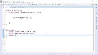 Java Interface 1 (Bangla)