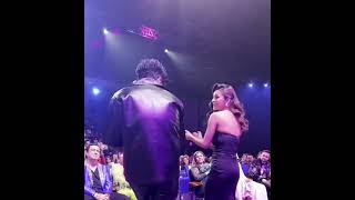 #GuruRandhawa and #ShehnaazGill danced to his chartbuster punjabi songs at Filmfare Awards night!🇦🇪
