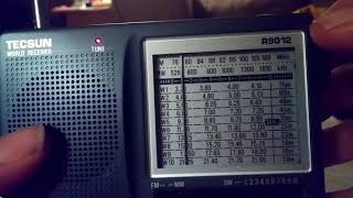 TECSUN R9012 JIMS RADIO CHECK