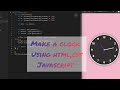 Make a digital clock by using html,css, javascript #javascript #html #css