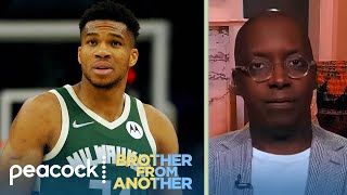 Giannis Antetokounmpo discovers dipping Oreos in milk | Brother From Another