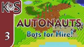 Autonauts Ep 3: MILK \u0026 FERTILIZER \u0026 SAPLINGS - Pre-Pre-Pre-Alpha - Let's Play, Gameplay