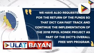 DICT, hiniling sa UNDP na ibalik ang P1.3-B pondo para sa  nabinbing Pipol Konek Project