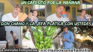 una hermosa mañana|platicamos algunos temas con ustedes |nos visita mi hermana Jose |mole y tamales