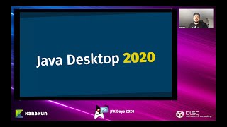 Java Desktop 2020 - Keynote at JFX Days 2020 | Hendrik Ebbers