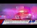 3 hurt in wrong-way crash on 1-70 in Indy