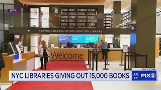 NYC libraries giving away 15,000 books for free this week