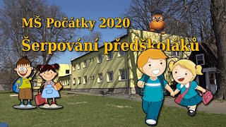 Šerpování předškoláků - MŠ Počátky 2020